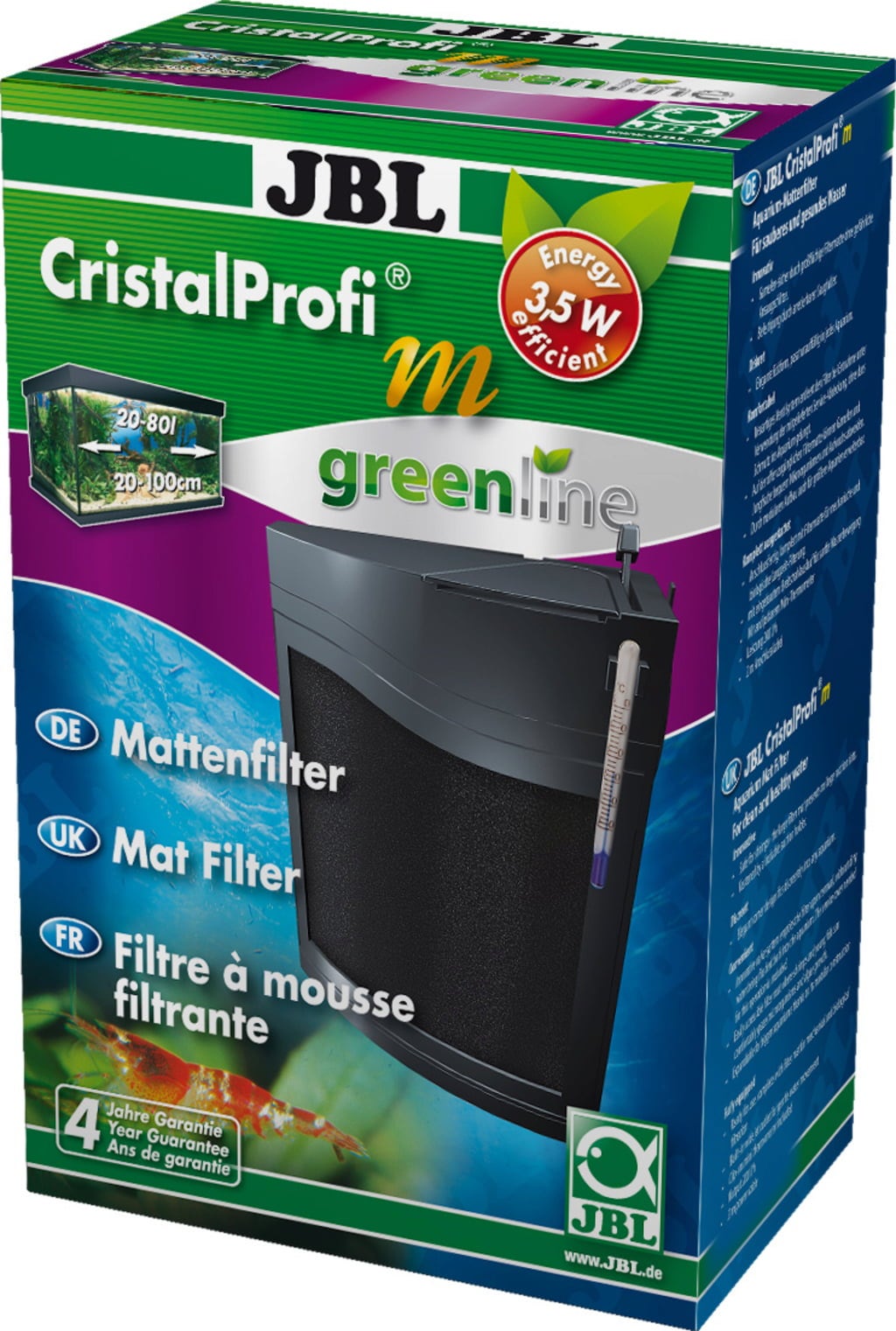 JBL CristalProfi m greenline Mattenfilter