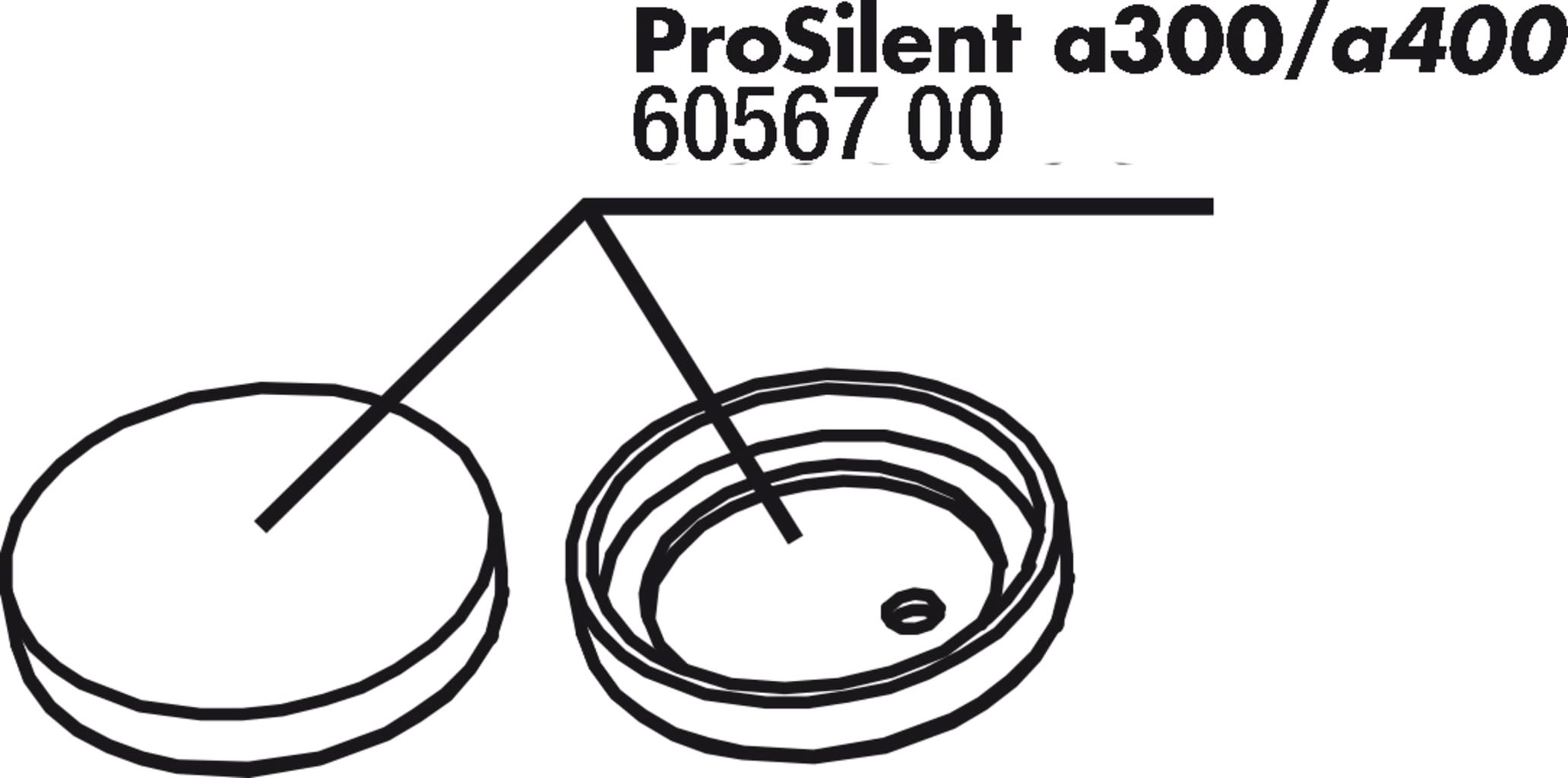 ProSilent Luftfilter, a300/400