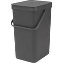 Brabantia Abfallbehälter Sort & Go 16 L - Grey