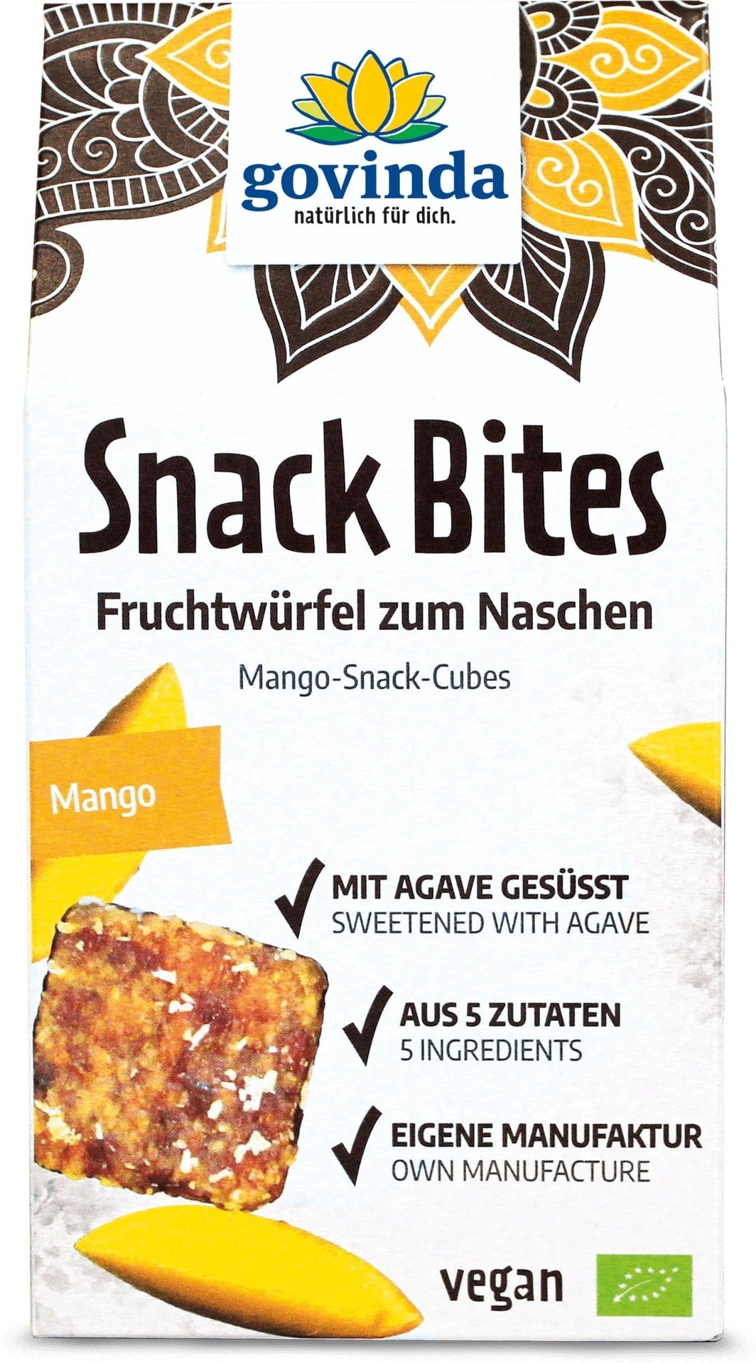 Govinda Snack Bites Mango, Bio