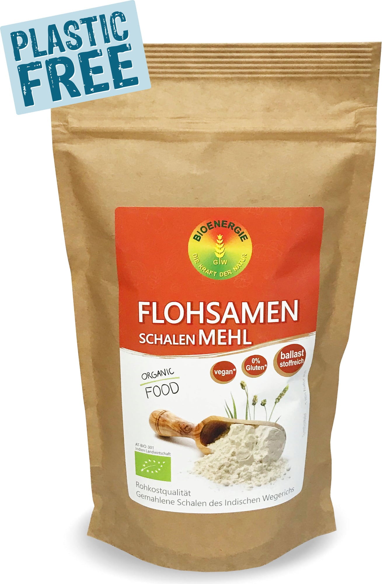 Bioenergie Flohsamen Mehl Bio - 300 g