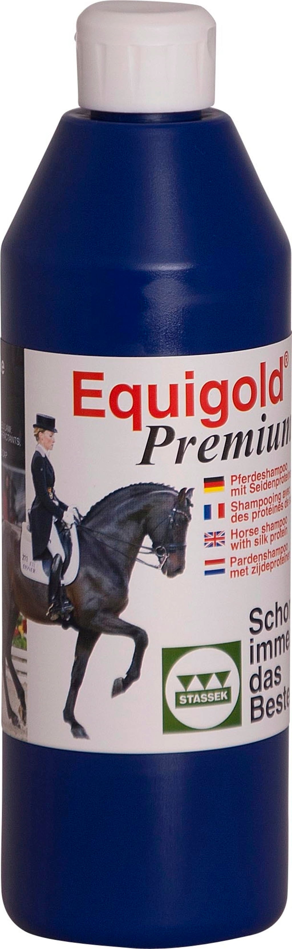 Stassek EQUIGOLD Premium Pferdeshampoo - 500 ml