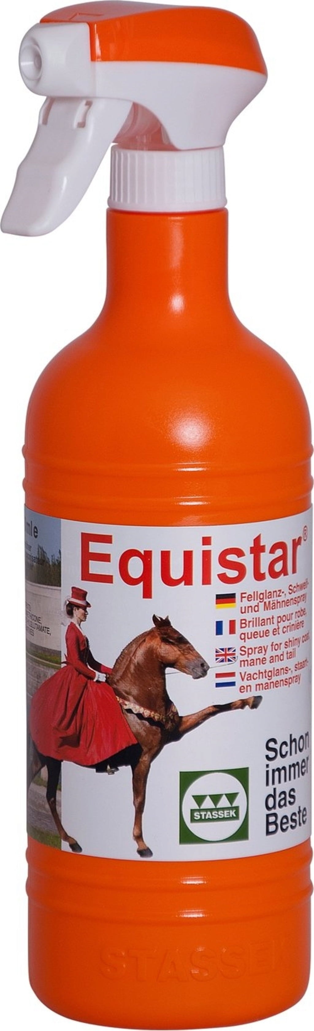 EQUISTAR Fellglanz-, Schweif- & Mähnenspray - Flasche mitSprüher, 750 ml