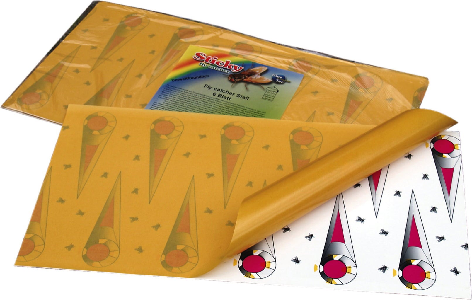 Sticky Fly Catcher Stall, 6 Stk