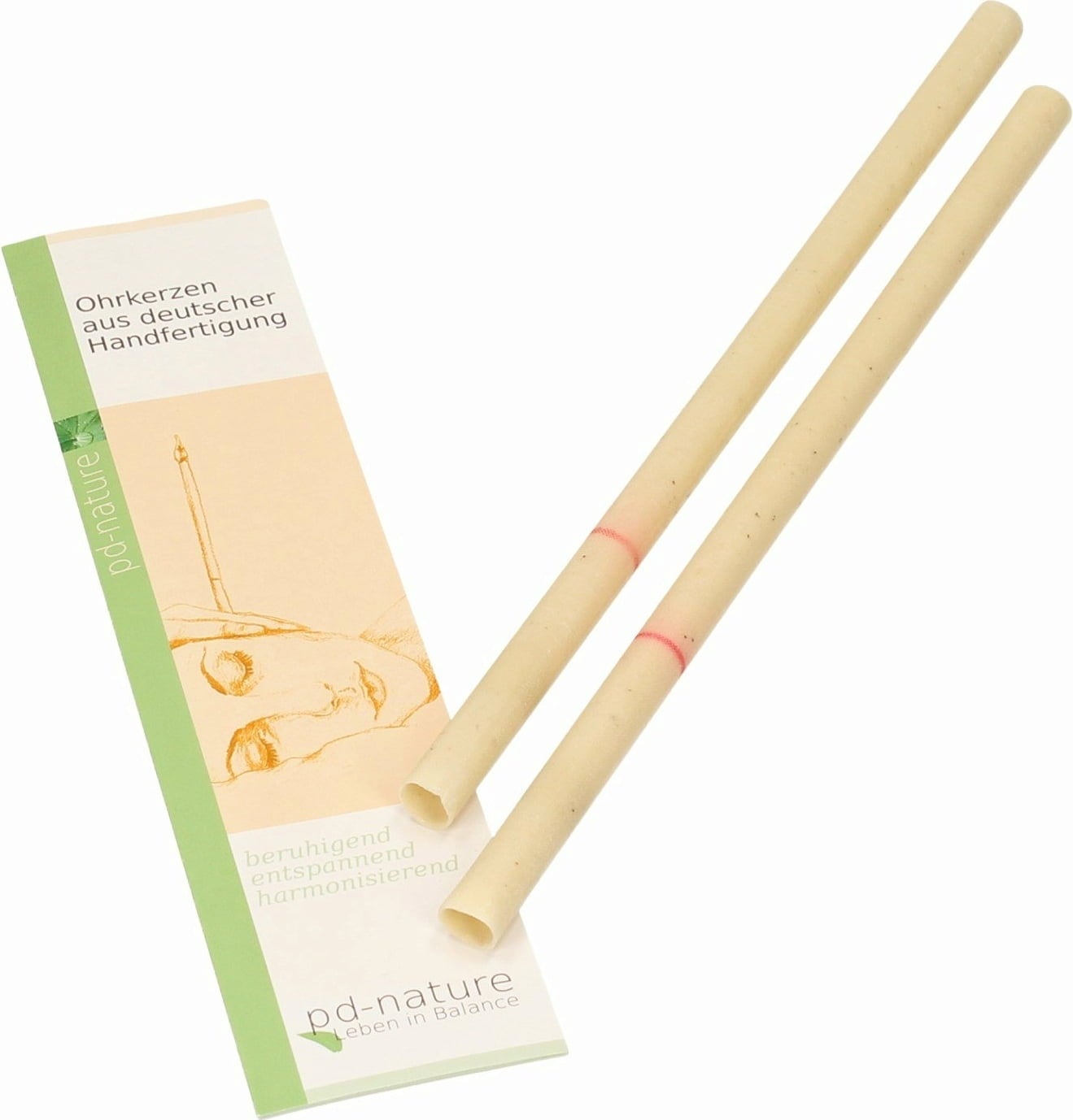 Aroma Ohrkerzen, 2er Pack, Basilikum (2 stk)