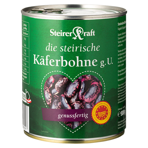 Steirerkraft Steirische Käferbohnen g.U. genussfertig - 850 ml