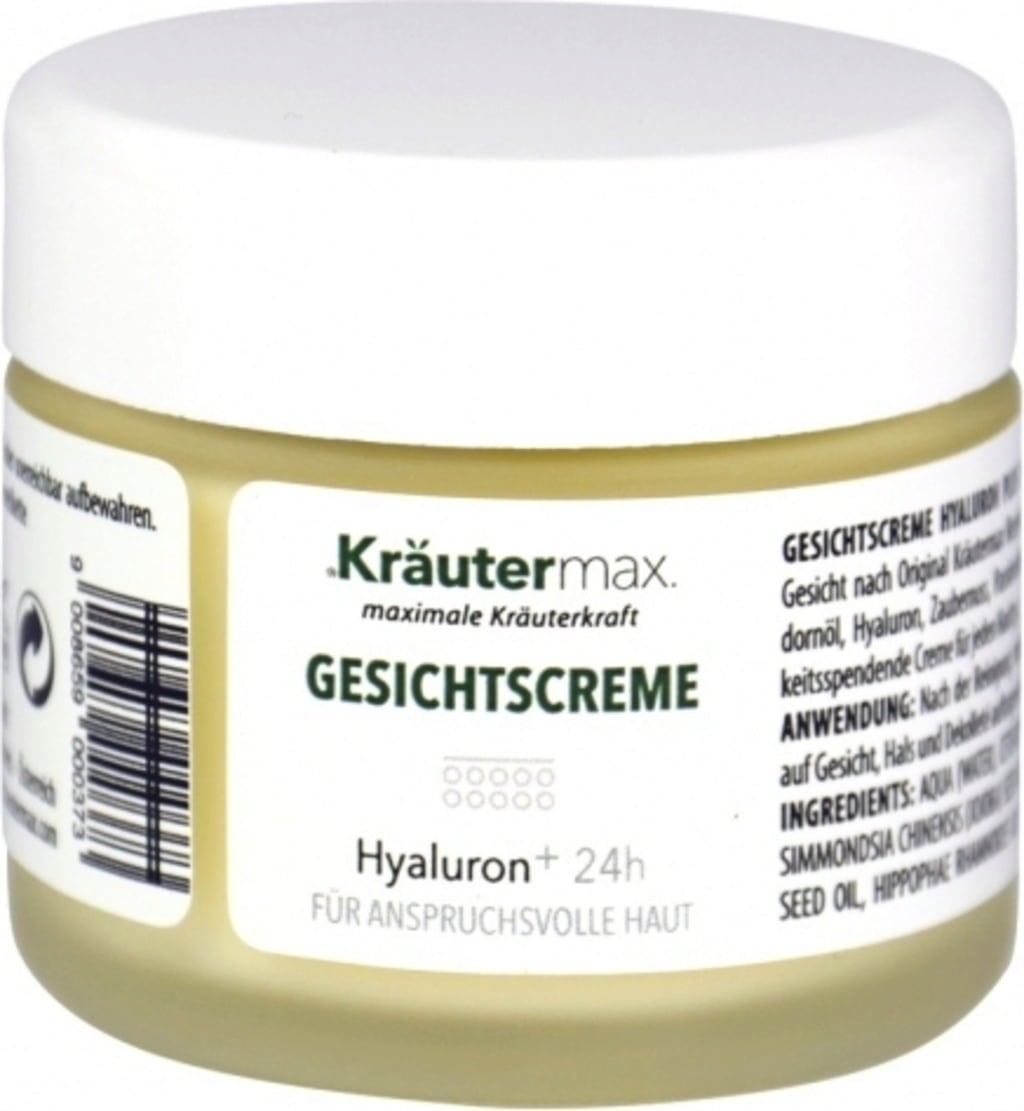 Kräutermax Gesichtscreme Hyaluron+ 24h