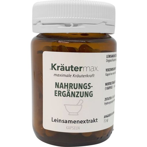Kräutermax Leinsamenextrakt - 90 Kapseln