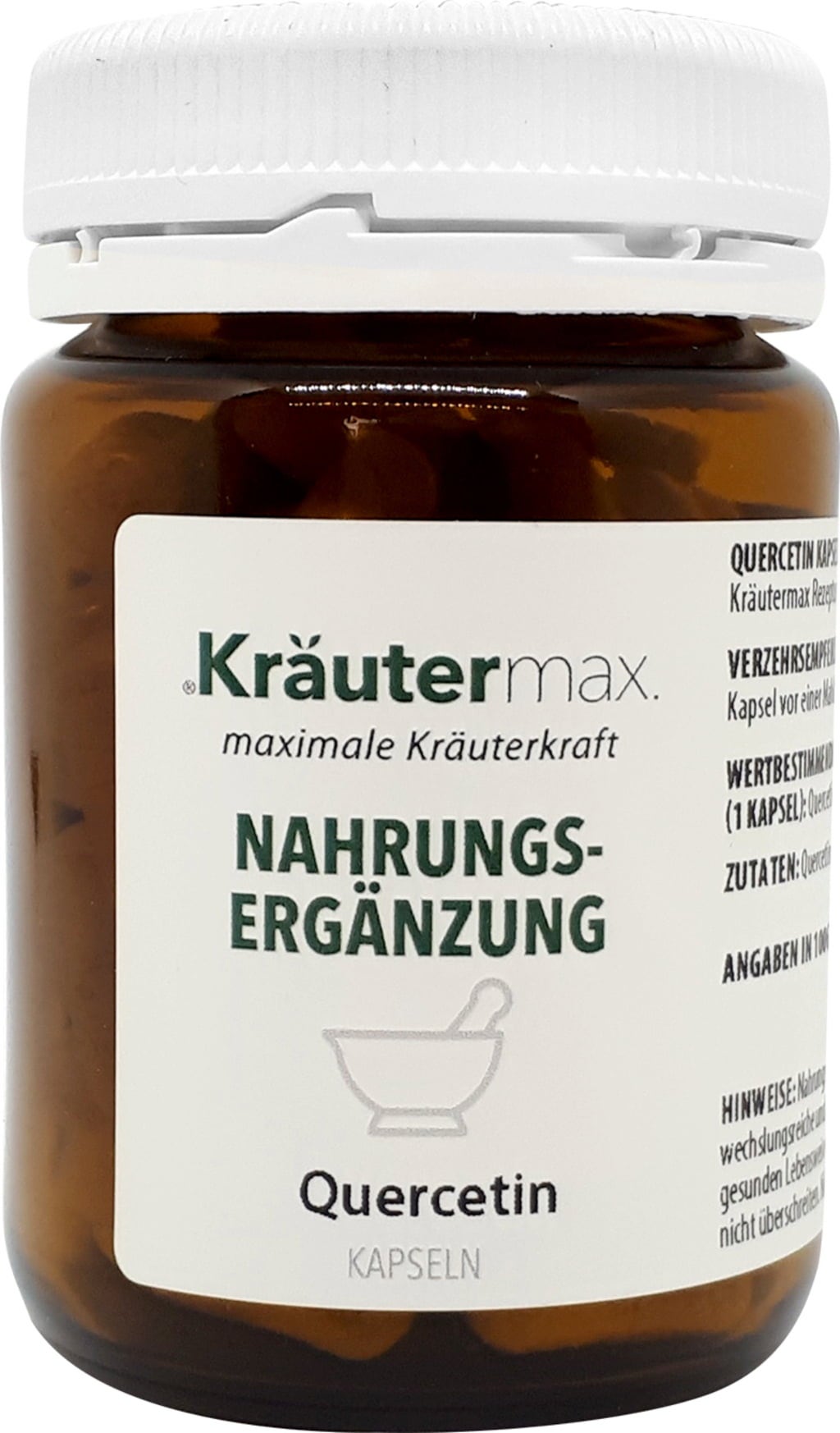 Kräutermax Quercetin - 90 Kapseln