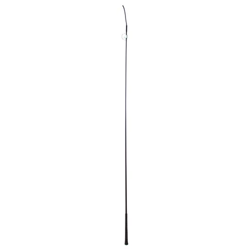 Dressurgerte Nylon mit FLECK-Griff 110 cm - Schwarz