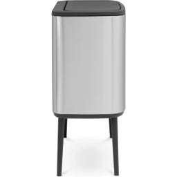 Bo Touch Bin 11 + 23 Liter mit 2 Kunststoffeinsätzen - Matt Steel Fingerprint Proof