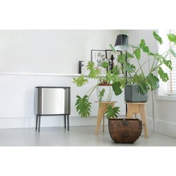 Bo Touch Bin 11 + 23 Liter mit 2 Kunststoffeinsätzen - Matt Steel Fingerprint Proof