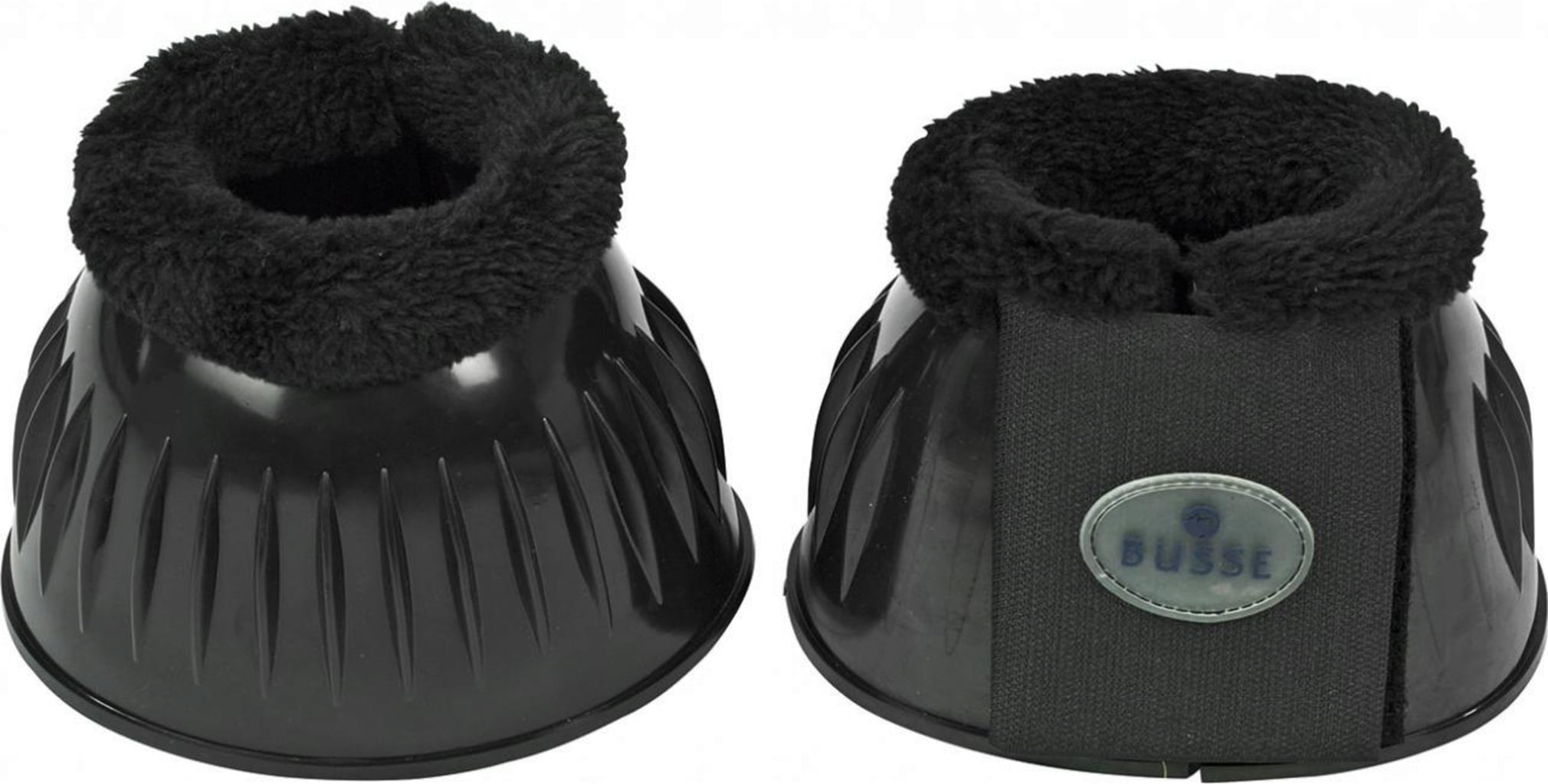 Hufglocken STURDY-PLUSH schwarz, L (1 paar)