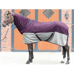 BUSSE Abschwitzdecke COMFORT PLUS plum/grey