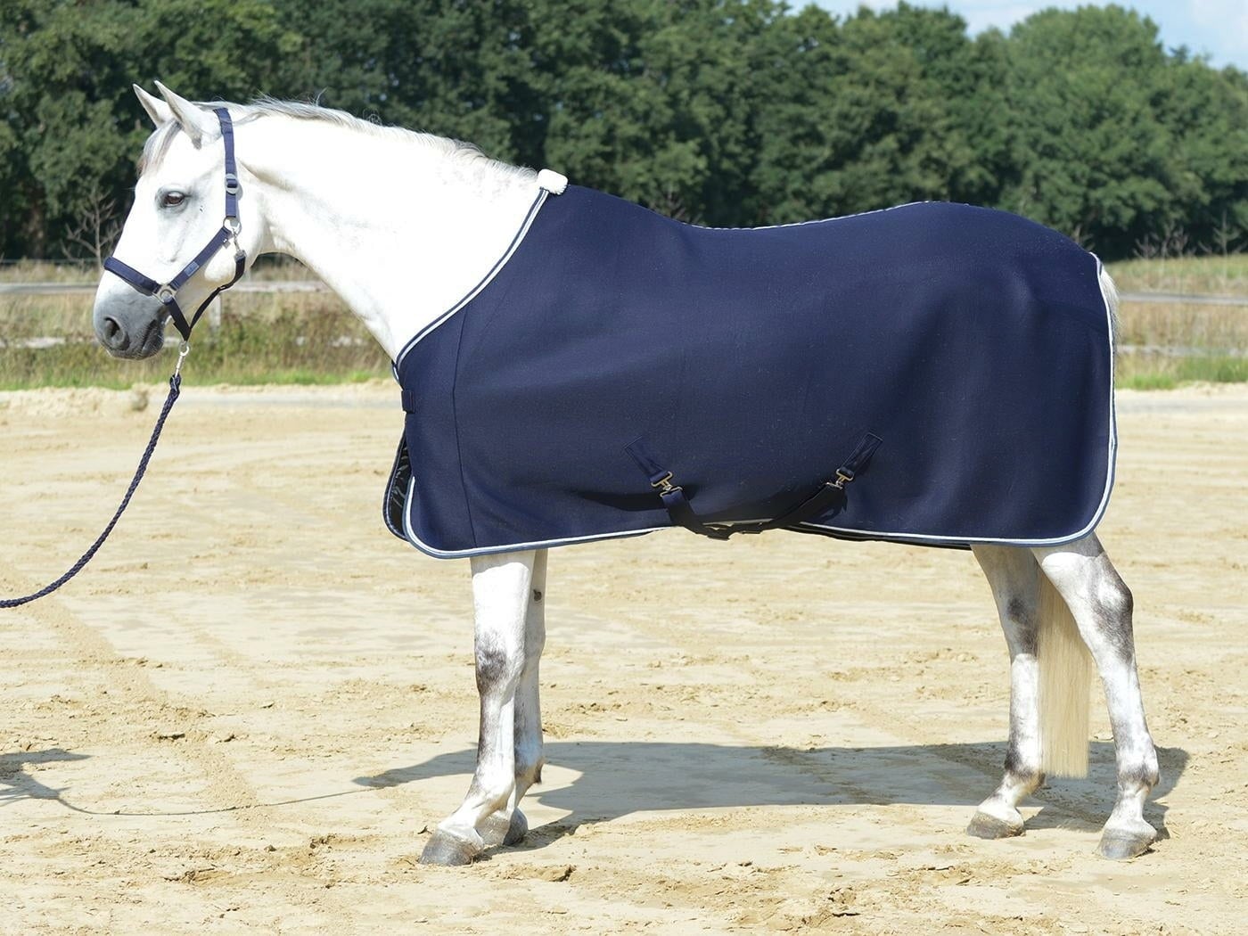 BUSSE Abschwitzdecke 3D AIR navy