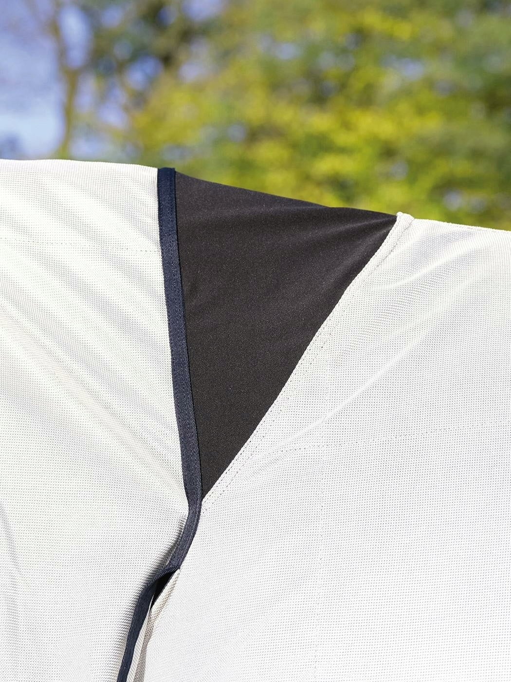 Paddock-Fliegendecke SUPERB silber (navy)