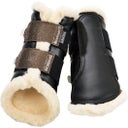 Gamaschen ST. GEORGES GLITTER schwarz/bronze