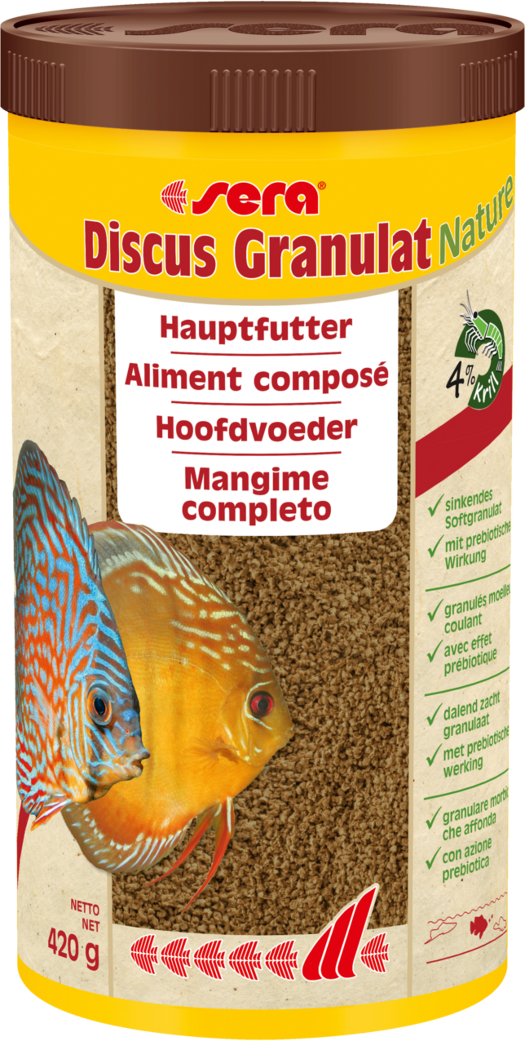 Sera Discus Granulat Nature - 1L