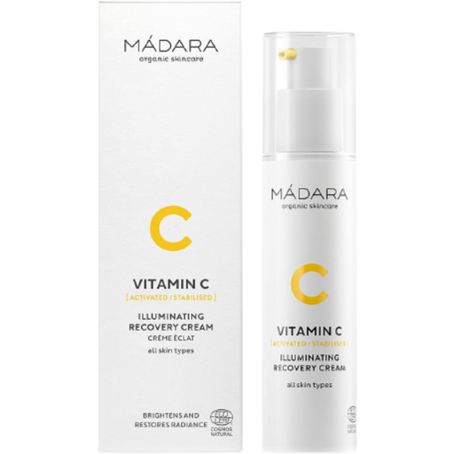 MÁDARA VITAMIN C Illuminating Recovery Cream - 50 ml