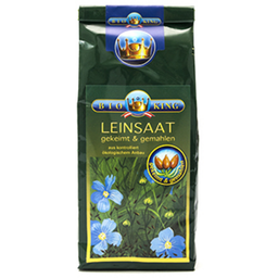 BioKing Leinsaat gekeimt & gemahlen Bio - 250 g