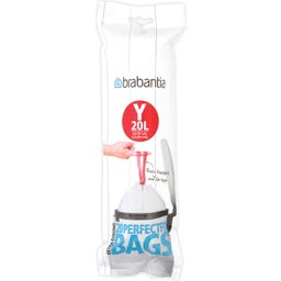 PerfectFit Müllbeutel für Bo Touch Bin - Rollenverpackung - 20L (Y) - 20 Stück