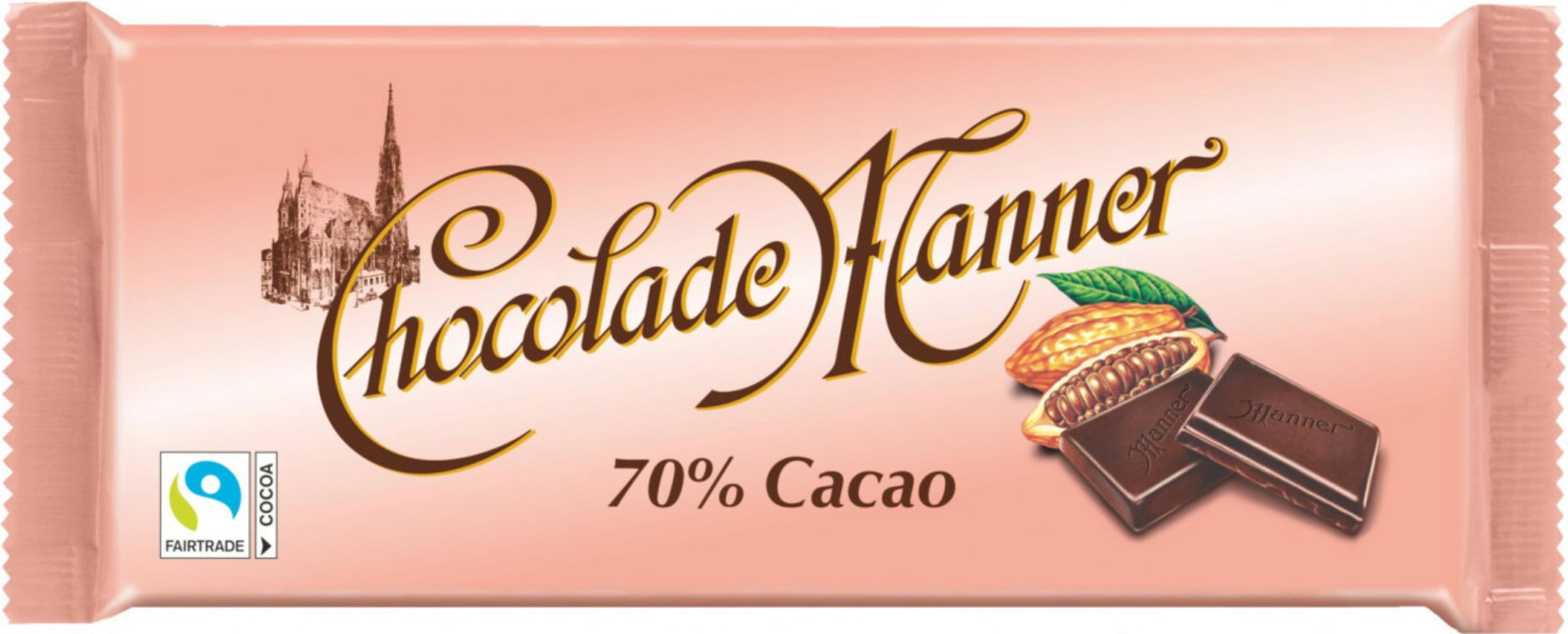 Manner Chocolade 70% - 150 g