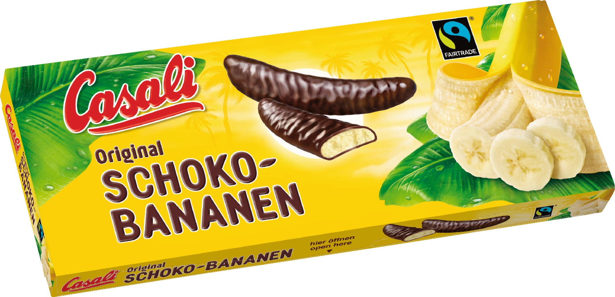 Original Schoko-Bananen, 48 Stück (600 g)