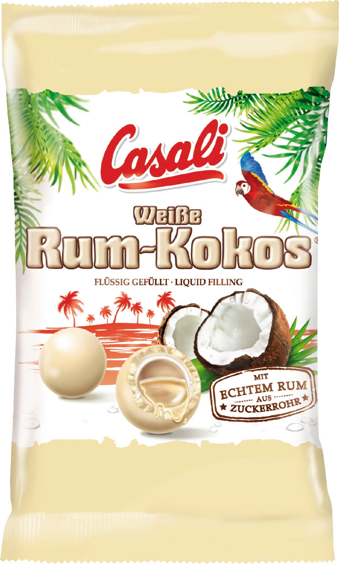 Rum-Kokos weiß, 100 g