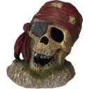 Piratenschädel klein, Rot