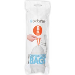 Brabantia PerfectFit Müllbeutel - Rollenverpackung - 5L (B) - 20 Stück