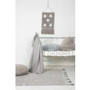 Lorena Canals Baumwoll-Teppich Hippy Stars - Stars Grey