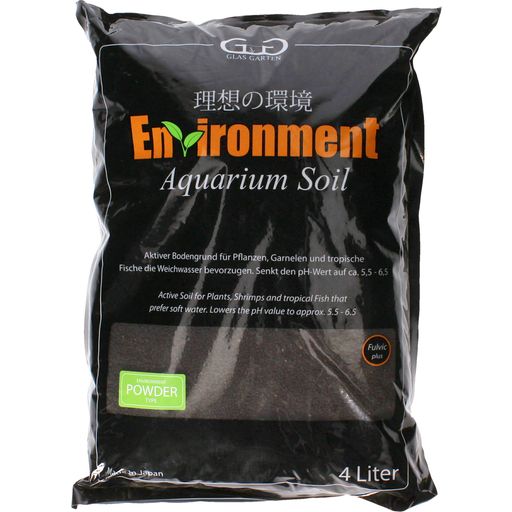 GlasGarten Environment Aquarium Soil Powder