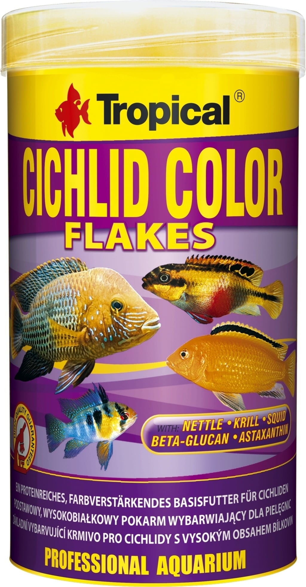 Tropical Cichlid Color Flakes