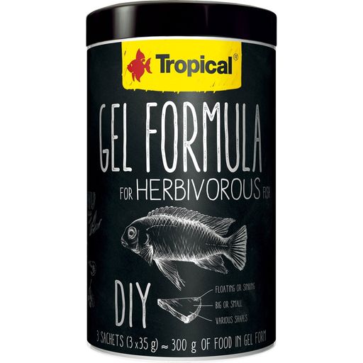 Tropical Gel Formula for Herbivorous Fish - 1.000 ml