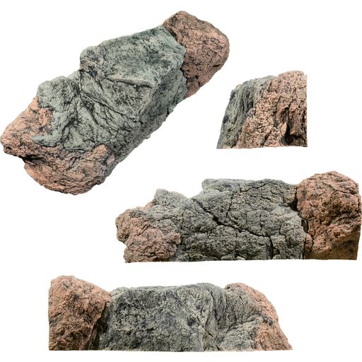 Back to Nature Aquarium Modul Basalt/Gneiss 3D - B (78x25x29cm)