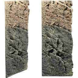 Aquarium Rückwand Slim Line Basalt/Gneiss 3D - 60C (23,5x4,5x56cm)