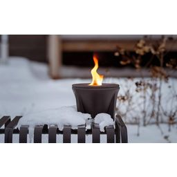Winter- und Schutzhaube für Schmelzfeuer® Lavaschwarz - Groß - 1 Stk