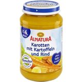 Bio Babygläschen Karotten-Kartoffeln-Rind