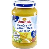 Bio Babygläschen Gemüse-Süßkartoffel-Huhn