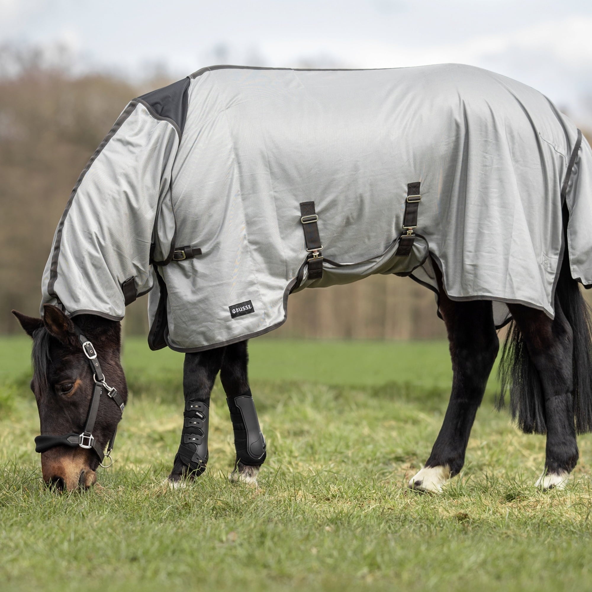 Outdoor-Fliegendecke SUPERB anthrazit/grau, 145 cm