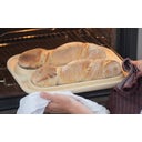 Baguettebäcker - Backplatte mit Rezeptheft - 1 Stk