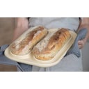 Baguettebäcker - Backplatte mit Rezeptheft - 1 Stk