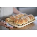 Baguettebäcker - Backplatte mit Rezeptheft - 1 Stk