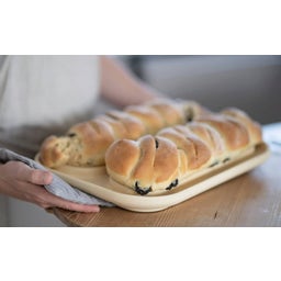 Baguettebäcker - Backplatte mit Rezeptheft - 1 Stk