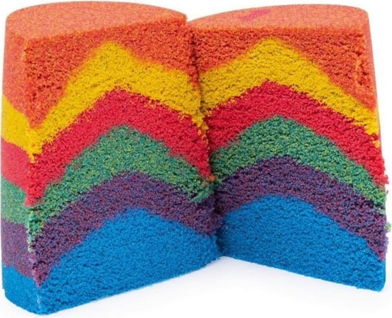 Spin Master Kinetischer Sand - Regenbogen Mix - 1 Stk