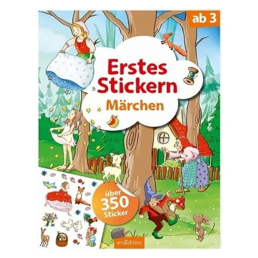 arsEdition Erstes Stickern - Märchen - 1 Stk