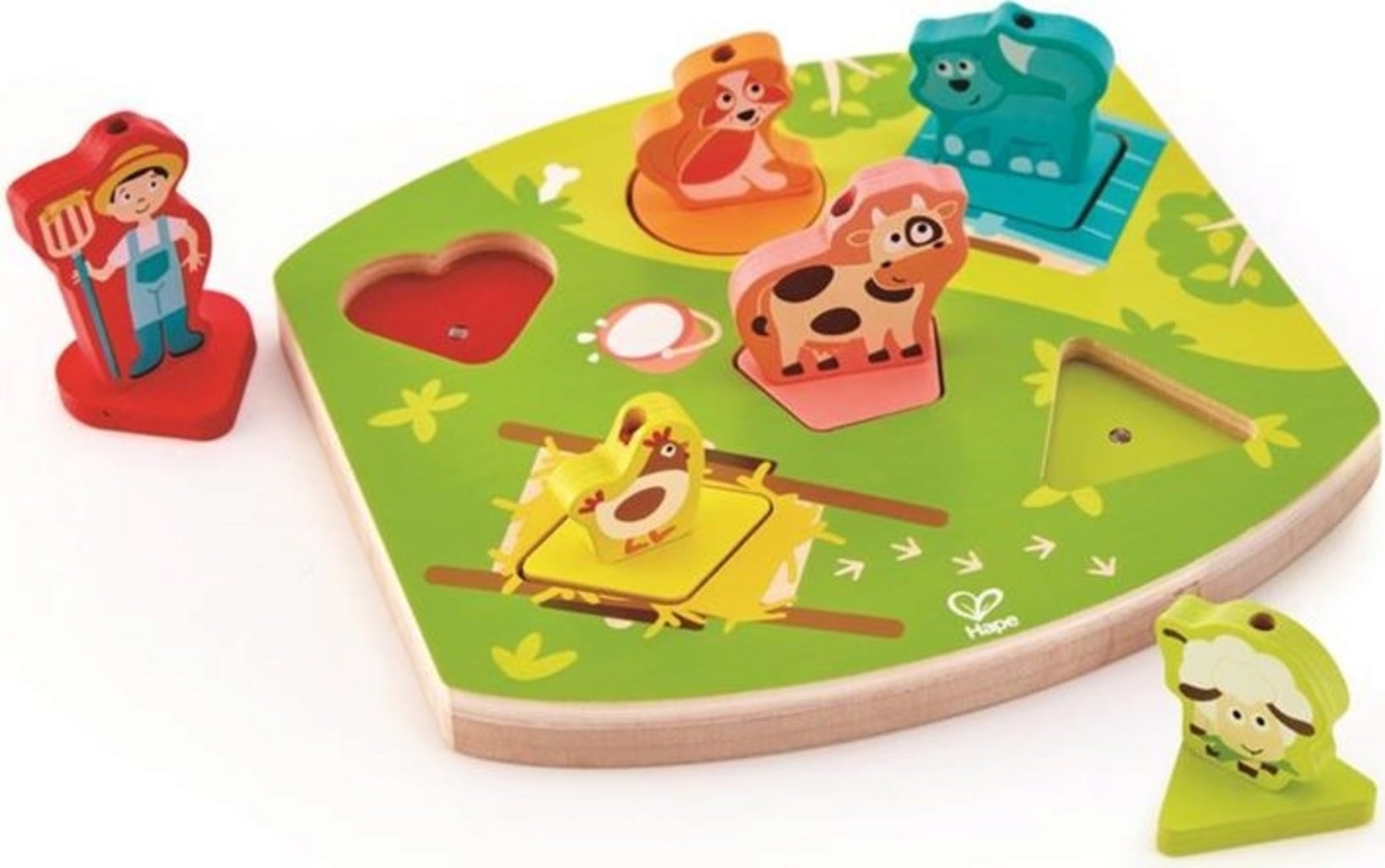 Hape Bauernhof-Geräusche-Puzzle