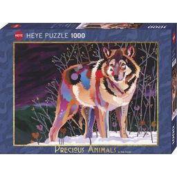 Heye Puzzle - Night Wolf, 1000 Teile