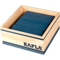 KAPLA Holzbausteine, dunkelblau, 40er Box