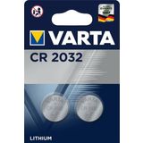 VARTA CR2032 LITHIUM Knopfbatterie - 2 Stück